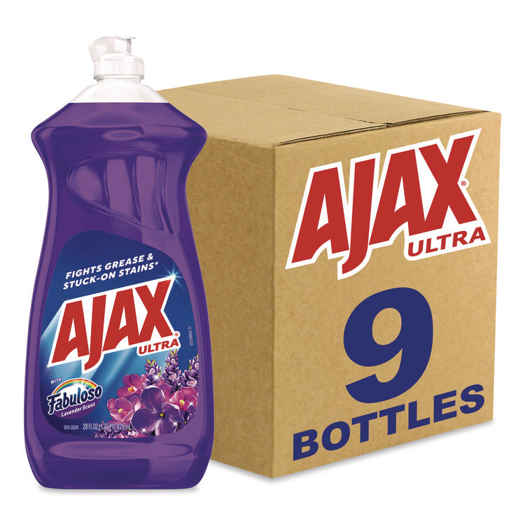 Dish Detergent, Fabuloso Scent, 28 oz Bottle, 9/Carton