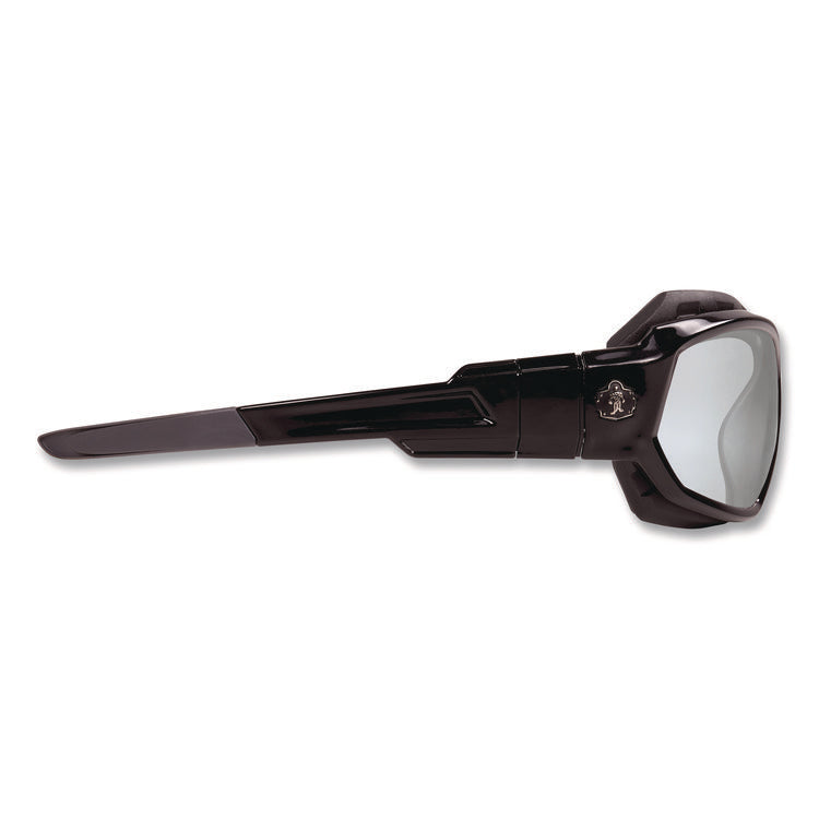 Skullerz Loki Safety Glasses/Goggles, Black Frame/In/Outdoor Lens, Nylon/Polycarb