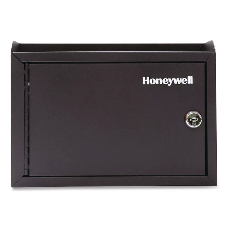 Drop Box Safe With Keys, 9.9 X 3 X 7.1, 0.12 Cu Ft, Black