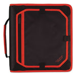 Zipper Binder and Expansion Panel, 3 Rings, 2" Capacity, 11 x 8.5, Assorted