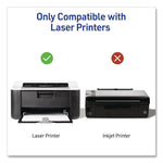 Laser Cd Labels, Matte White, 40/pack