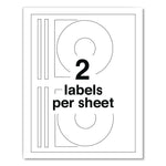 Laser Cd Labels, Matte White, 30/pack