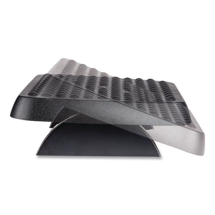 Standard Footrest, Adjustable, 17.63w X 13.13d X 3.75h, Graphite