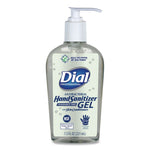 Antibacterial With Moisturizers Gel Hand Sanitizer, 7.5 Oz Pump Bottle, Fragrance-Free, 12/carton