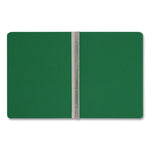 Prong Fastener Premium Pressboard Report Cover, Two-Piece Prong Fastener, 3" Capacity, 8.5 X 11, Green/green