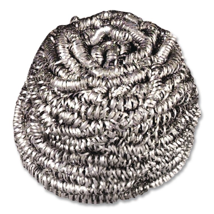 Stainless Steel Scrubber, Silver