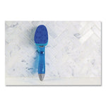 Scrub Dots Non-Scratch Dishwand, Blue, 4/Box