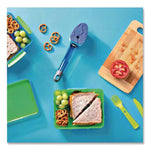 Scrub Dots Non-Scratch Dishwand, Blue, 4/Box