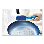 Scrub Dots Non-Scratch Dishwand, Blue, 4/Box