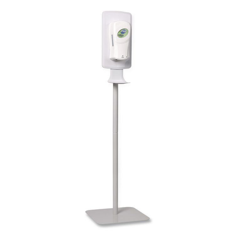 Fit Touch Free Dispenser Floor Stand, 15.7 X 15.7 X 58.3, White