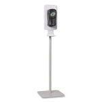 Fit Touch Free Dispenser Floor Stand, 15.7 X 15.7 X 58.3, White