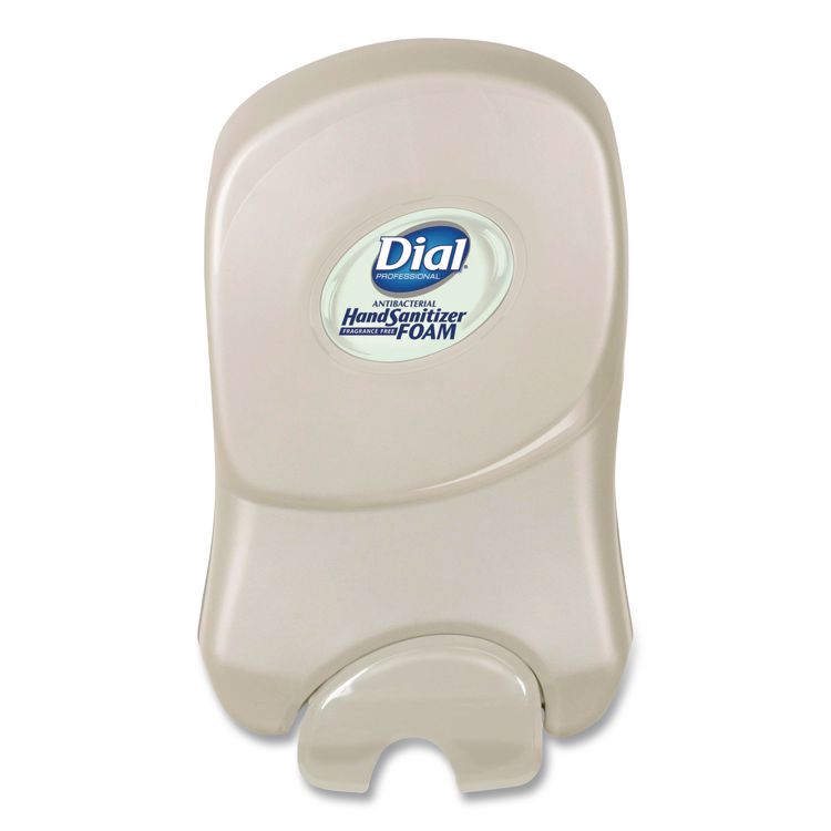 Antibacterial Foaming Hand Sanitizer Refill For Dial 1700 Dispenser, 1.2 L Refill, Fragrance-Free, 3/carton