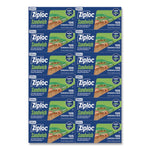 Resealable Sandwich Bags, 6.5" x 5.88", Clear, 105 Bags/Box, 12 Boxes/Carton