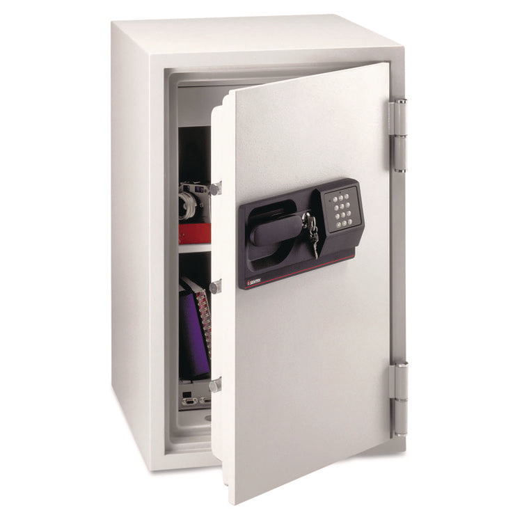 Commercial Safe, 3 cu ft, 20.5 x 22 x 34.5, Light Gray