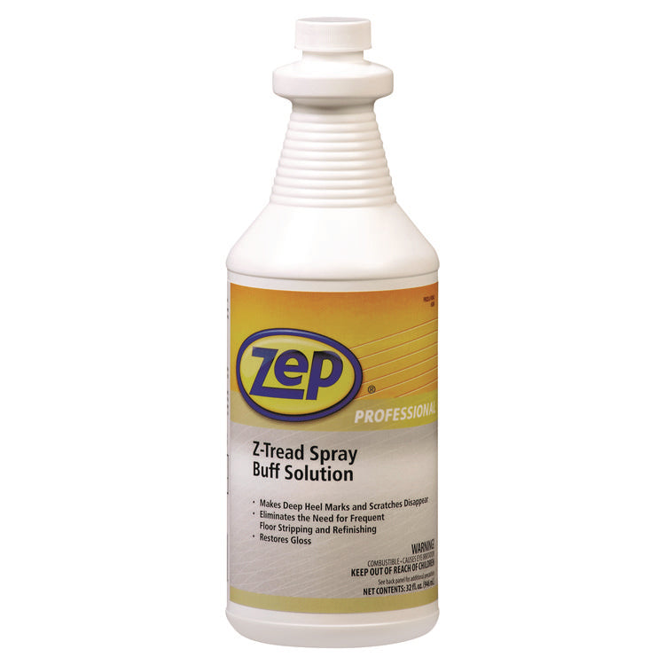 Z-Tread Buff-Solution Spray, Neutral, 1 Qt Bottle
