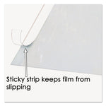 Second Sight Clear Plastic Desk Protector, with Hinged Protector, 21 x 17, Clear