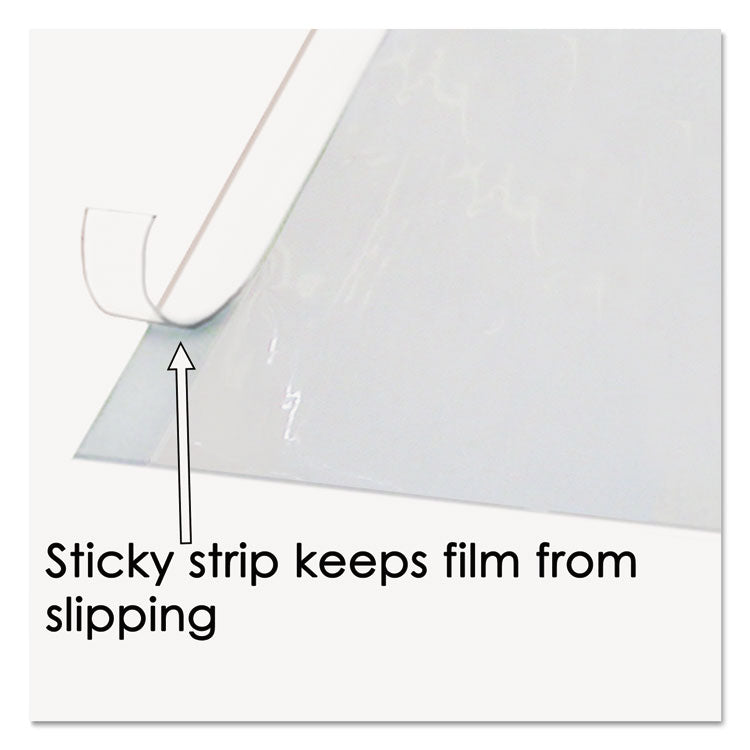 Second Sight Clear Plastic Desk Protector, with Hinged Protector, 21 x 17, Clear