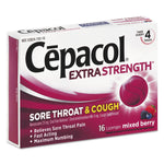 Sore Throat And Cough Lozenges, Mixed Berry, 16 Lozenges