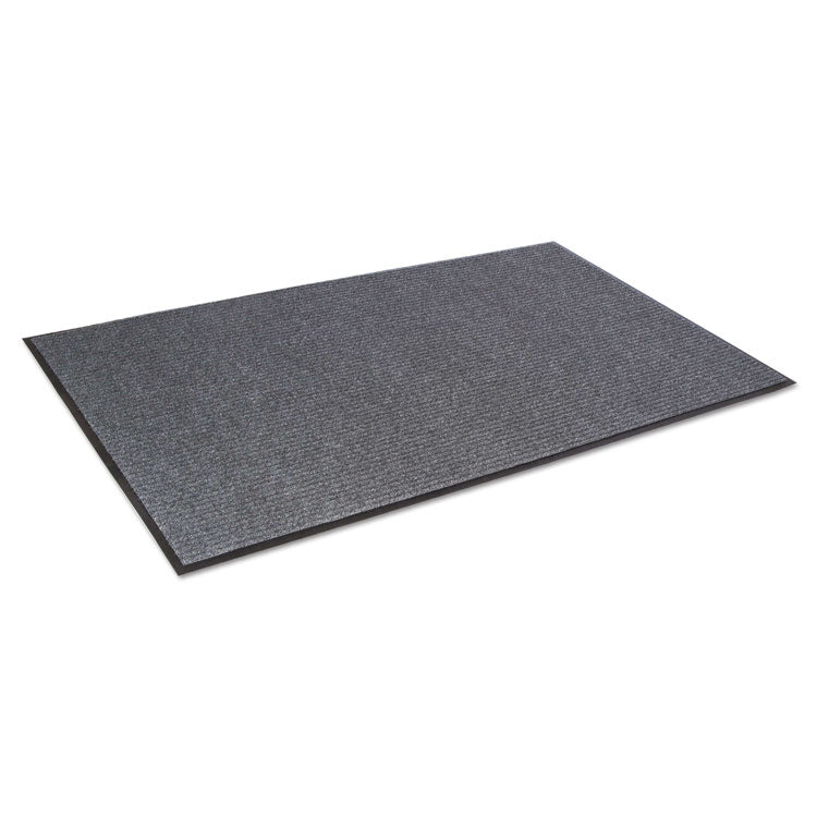 Needle Rib Wipe And Scrape Mat, Polypropylene, 36 X 60, Gray