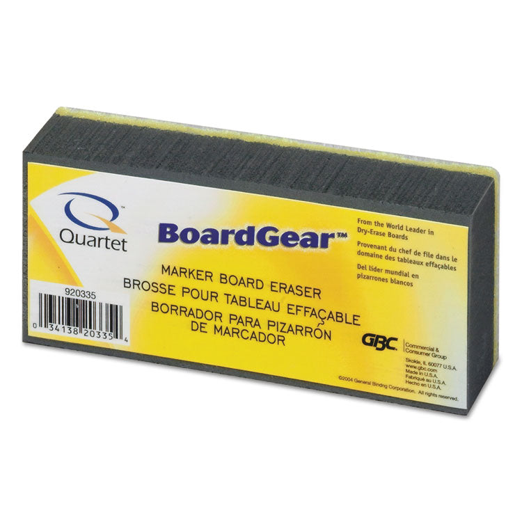 Boardgear Marker Board Eraser, 5" X 2.75" X 1.38"