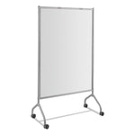 Impromptu Whiteboard Collaboration Screen, 36" x 60", White Surface, Gray Metal/Plastic Frame