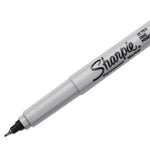 Ultra Fine Tip Permanent Marker, Ultra-Fine Needle Tip, Black, 5/Pack