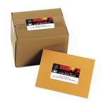 Vibrant Laser Color-Print Labels w/ Sure Feed, 2 x 3.75, White, 200/PK