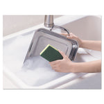 Heavy-Duty Scrub Sponge, 4.5 X 2.7, 0.6" Thick, Yellow/green, 3/pack