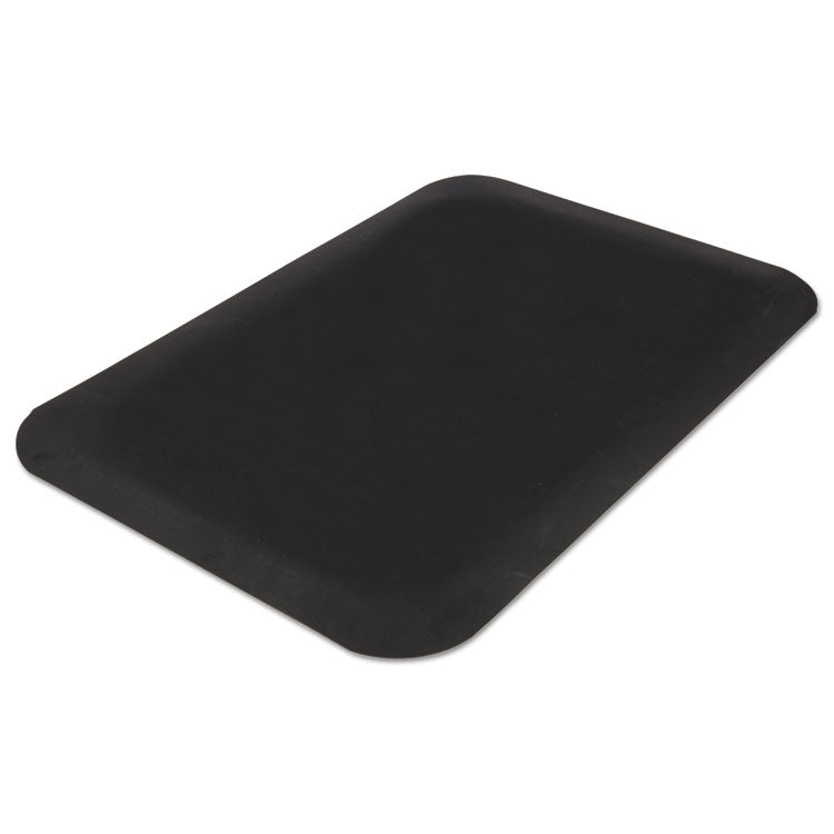 Pro Top Anti-Fatigue Mat, Pvc Foam/solid Pvc, 24 X 36, Black