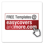 Clearvue Slant-D Ring Binder, 3 Rings, 1.5" Capacity, 11 X 17, White