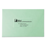 Matte Clear Easy Peel Mailing Labels W/ Sure Feed Technology, Laser Printers, 2 X 4, Clear, 10/sheet, 10 Sheets/pack