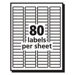 Matte Clear Shipping Labels, Inkjet Printers, 8.5 X 11, Clear, 25/pack