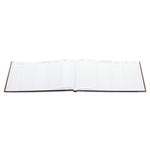 Detailed Visitor Register Book, 8 Column Format, Black Cover, 12.25 X 9.5 Sheets, 208 Sheets/book