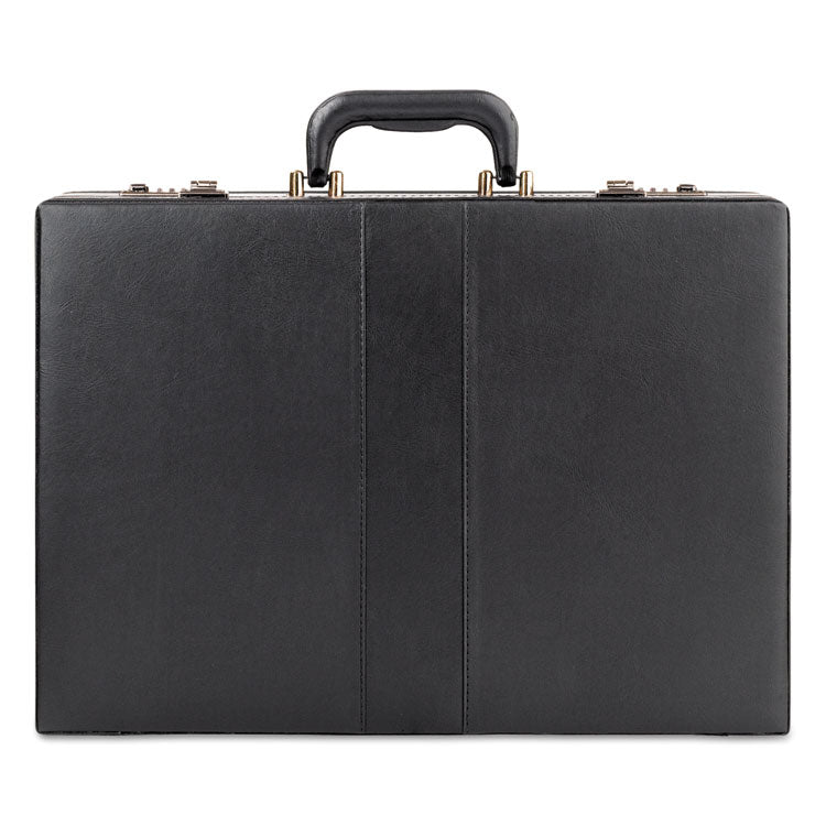 Classic Attache, Vinyl, 12.5 x 4 x 17.5, Black