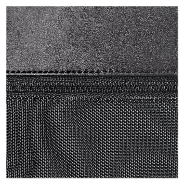 Classic Smart Strap Briefcase, Fits Devices Up to 16", Ballistic Polyester, 17.5 x 5.5 x 12, Black
