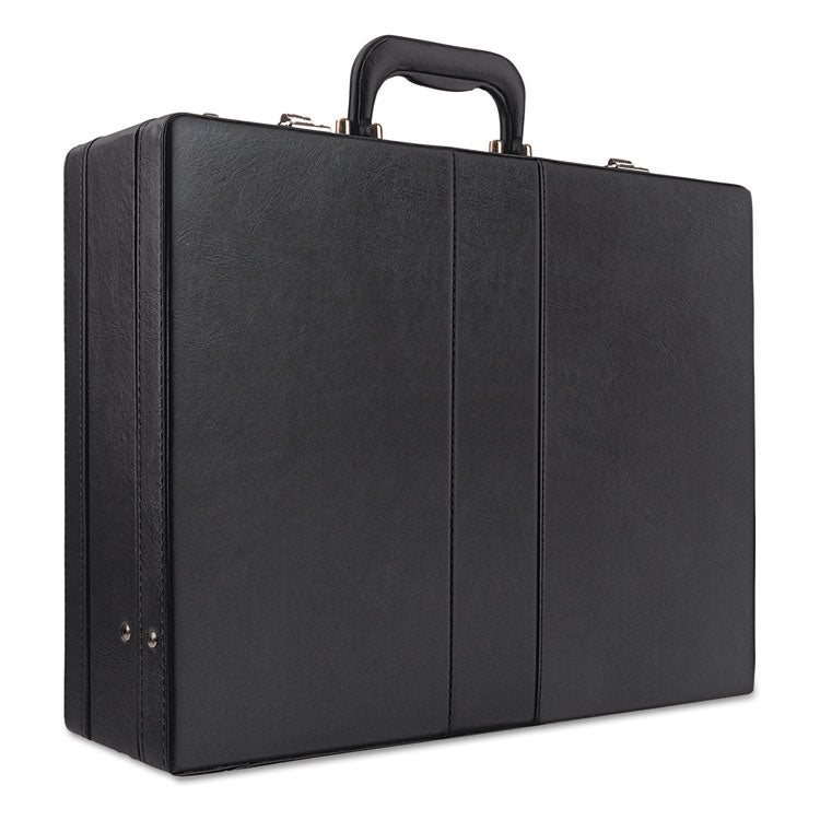 Classic Attache, Vinyl, 12.5 x 4 x 17.5, Black