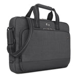 Urban Slimbrief, Fits Devices Up to 15.6", Polyester, 16" x 3" x 11.5", Gray