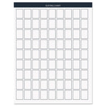 Recycled Teacher's Planner, Weekly, Two-Page Spread (seven Classes), 11 X 8.5, Blue Cover