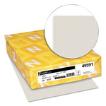 Exact Index Card Stock, 110 lb Index Weight, 8.5 x 11, Gray, 250/Pack
