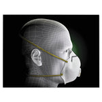 Particulate Respirator w/Cool Flow Exhalation Valve, Standard Size, 10/Box