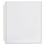 Standard Sheet Protectors, Medium-Duty, Side: 3-Hole Punched, Top Load 8.5 x 11 Insert, Clear Front, 100/Box