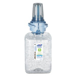 Advanced Hand Sanitizer Green Certified Gel Refill, For ADX-7 Dispensers, 700 mL, Fragrance-Free, 4/Carton