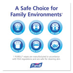 Sanitizing Hand Wipes, Individually Wrapped, 5 x 7, Unscented, White, 1,000/Carton