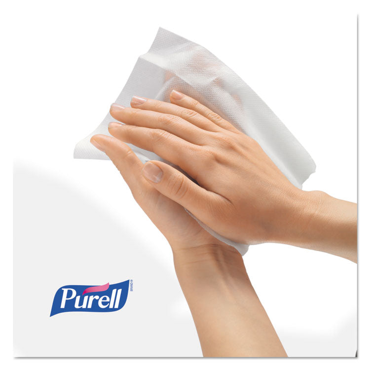 Sanitizing Hand Wipes, Individually Wrapped, 5 x 7, Unscented, White, 1,000/Carton