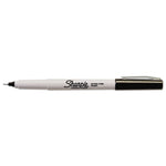 Ultra Fine Tip Permanent Marker, Ultra-Fine Needle Tip, Black, 5/Pack