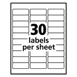 Repositionable Address Labels w/SureFeed, Inkjet/Laser, 1 x 2.63, White, 750/BX