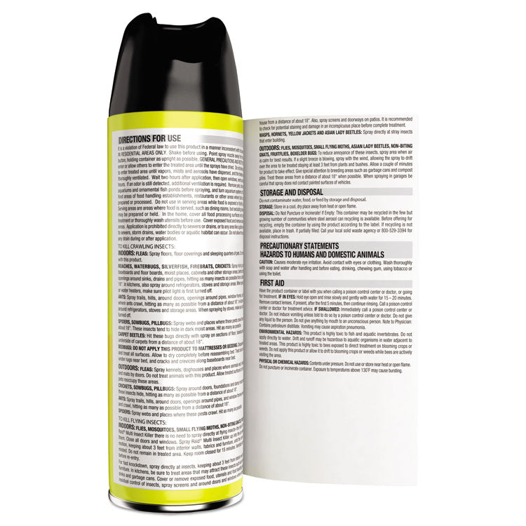 Multi Insect Killer, 15 oz Aerosol Spray