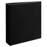 Heavy-Duty Non Stick View Binder With Durahinge And Slant Rings, 3 Rings, 2" Capacity, 11 X 8.5, Black, (5500)