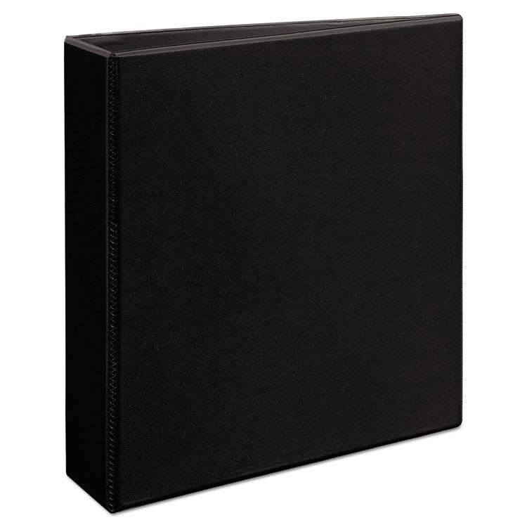 Heavy-Duty Non Stick View Binder With Durahinge And Slant Rings, 3 Rings, 2" Capacity, 11 X 8.5, Black, (5500)