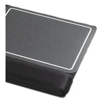 Extended Keyboard Wrist Rest, 27 x 11, Black